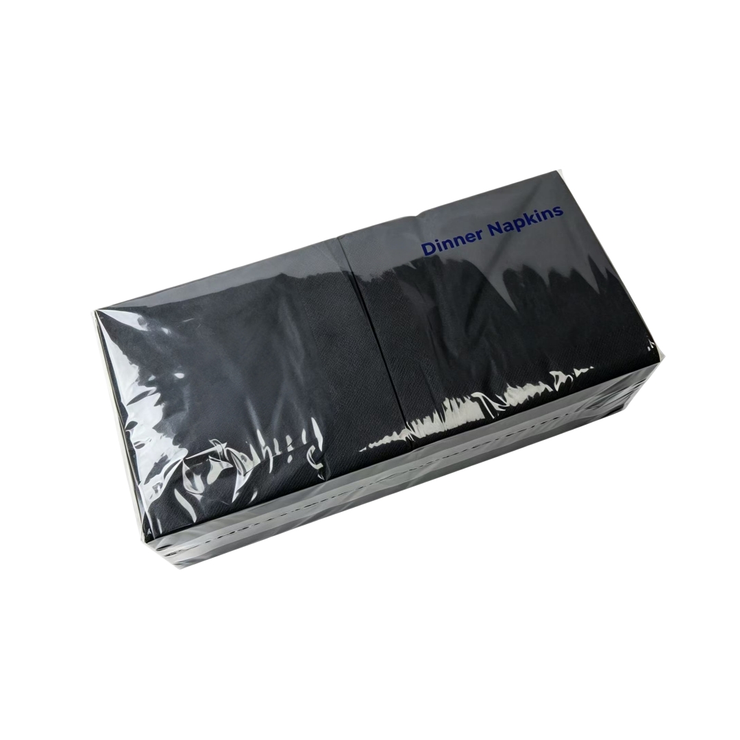 dinner napkin 40x40cm black 1 4 fold 200 pcs dinner napkin 40x40cm black 1 4 fold 200 pcs
