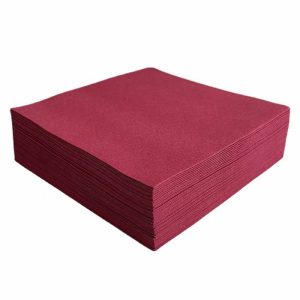 airlaid dinner napkin solid color cloth like pattern 3d