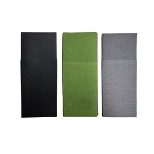 colored airlaid napkin cutlery pouch