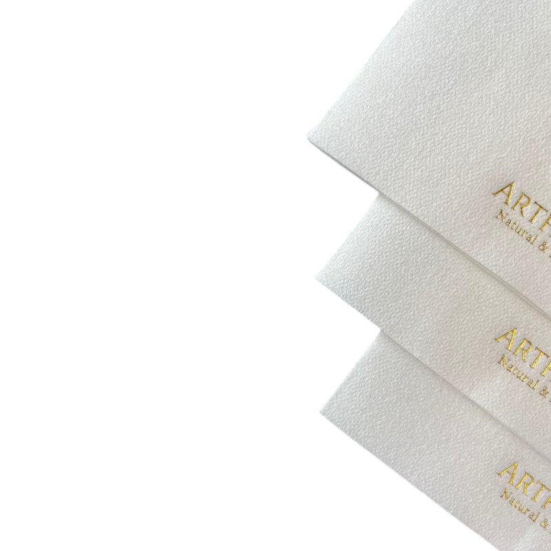 gold foil airlaid napkin 23x23cm 1 4fold detail gold foil airlaid napkin 23x23cm 1 4fold detail